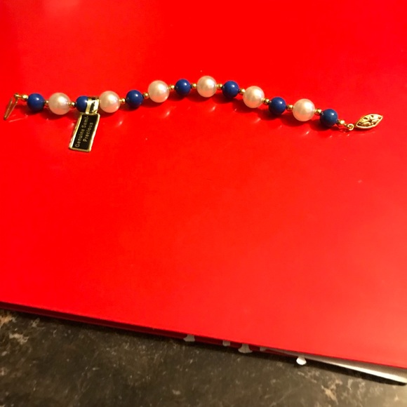 Freshwater Pearl and Gold Plated Bracelet - Picture 2 of 4